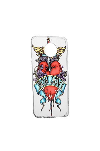 bestcase Husa Silicon Bon Jovi, Compatibila cu Xiaomi Redmi Note 9 Pro 5G, re...