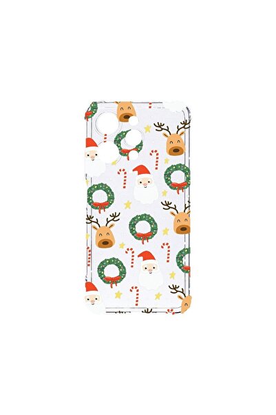 bestcase Противоударен калъф 1.5ММ, съвместим с Xiaomi Redmi 12 4G, Коледен д...