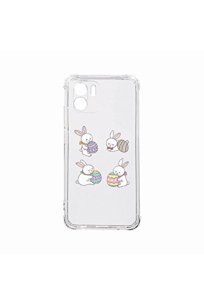 bestcase Противоударен калъф, съвместим с Xiaomi Redmi A1, Великденски заек, ...