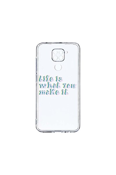 bestcase Διαφανής Θήκη Σιλικόνης 2MM, Συμβατή με Xiaomi Redmi Note 9, Η ζωή ε...