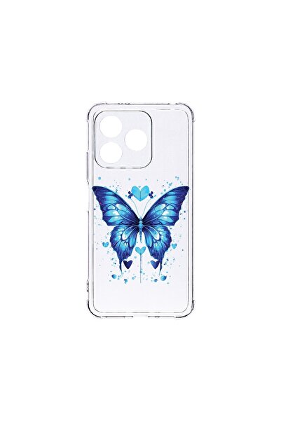 bestcase Θήκη για Xiaomi Redmi 13, BestCase® Αντικραδασμική 1.5MM, Μπλε Πεταλ...