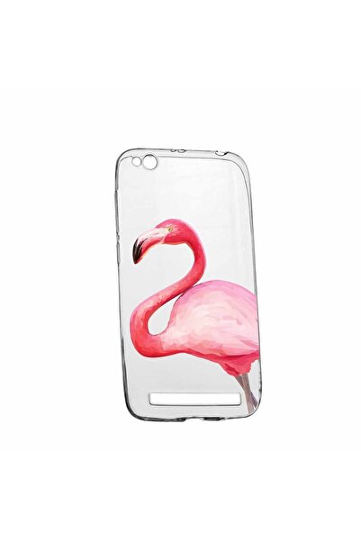 bestcase Θήκη σιλικόνης, Διαφανής, Λεπτή, Φλαμίνγκο, Xiaomi Redmi 5A