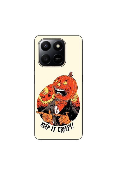 OEM Θήκη συμβατή με Honor X7d, από σιλικόνη gel TPU, με σχέδιο Halloween, με ...