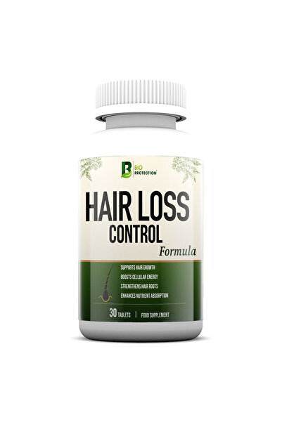 BIO PROTECTION Hair Loss Control, 30 Tablets - Advanced Formula with Biotin, ...