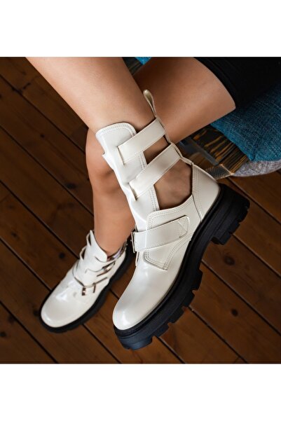 BENOTTİ Women's boots Mev White