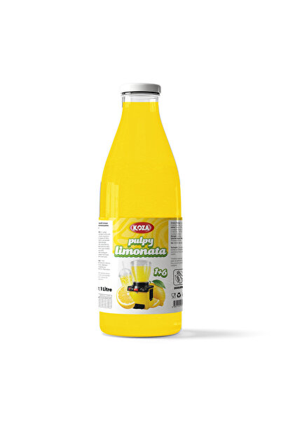 Koza Pulpy Limonata Soğuk Limon Aromalı Şerbetlik Konsantresi (1+6)