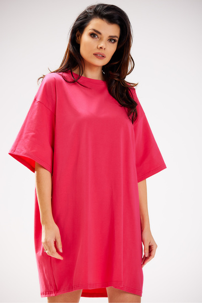 Infinite You Rochie M255 - Fuchsia - One size