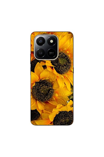 OEM Case compatible with Honor 400 Smart Silicone Gel Tpu Sunflower Pattern