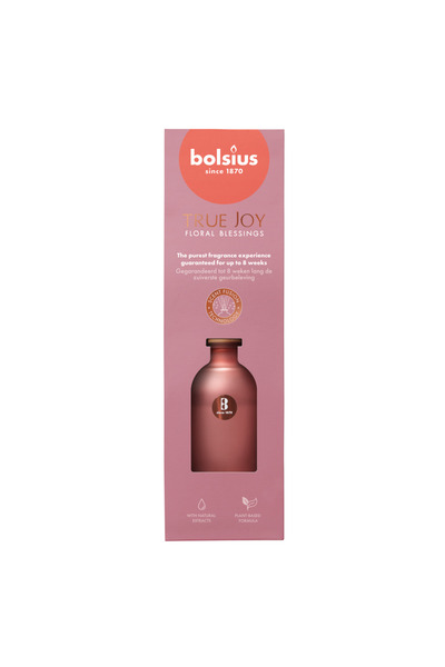 Bolsius Odorizant Difuzor cu betisoare True Joy Floral Blessing, 80ml