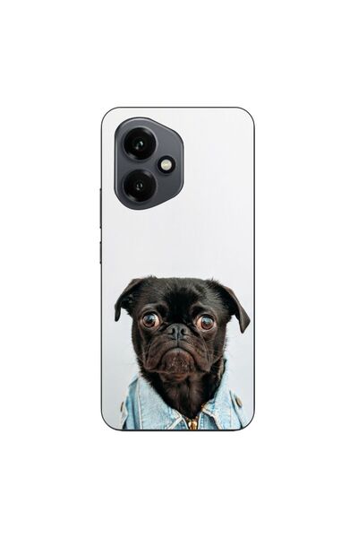 OEM Husa compatibila cu Honor 400 Silicon Gel Tpu Model Pug Fashion