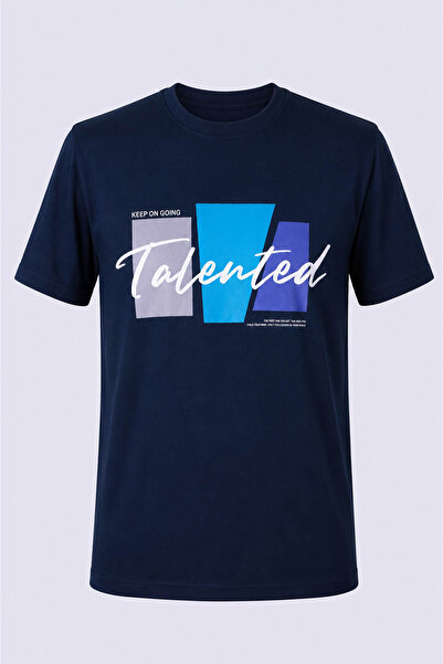 trender Talented Print Supreme Indigo muška majica 226-07