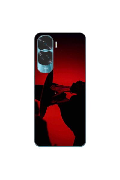 OEM Husa compatibila cu Honor 90 Lite 5G Silicon Gel Tpu Model KPop Demon Hun...