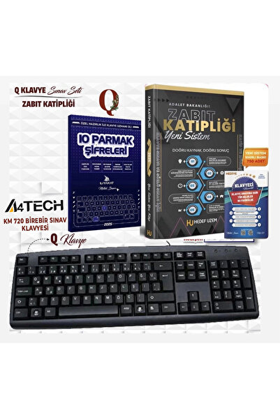Liyakat Yayınları 2'li Katip Ol- Q Klavye Sınav Seti - (Mülakat ve Klavye Sın...