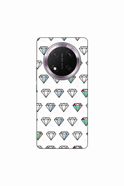 OEM Husa compatibila cu Honor Magic7 Lite Silicon Gel Tpu Model Diamonds Patt...