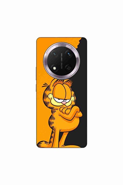 OEM Husa compatibila cu Honor Magic7 Lite Silicon Gel Tpu Model Garfield Blac...
