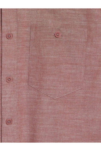 LC Waikiki Orange Regular Fit Poplin Men's Shirt