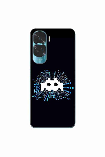 OEM Husa compatibila cu Honor 90 Lite 5G Silicon Gel Tpu Model Sky Invaders
