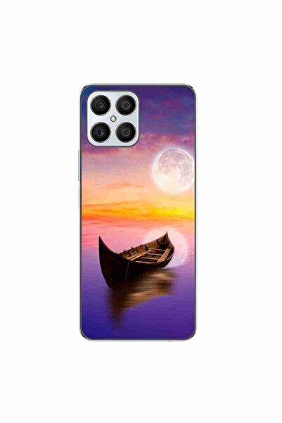 OEM Husa compatibila cu Honor X8 4G Silicon Gel Tpu Model Moonlit Serenity