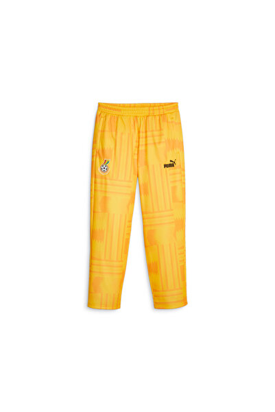 Puma Men Ghana FtblCulture Track Pants - Yellow