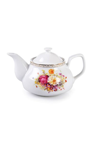 konak alışveriş Floral Porcelain Teapot 650ml