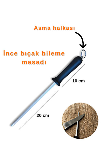 Hakan Living 30cm İnce Masat Bıçak Bileme Masadı | Asma Halkalı