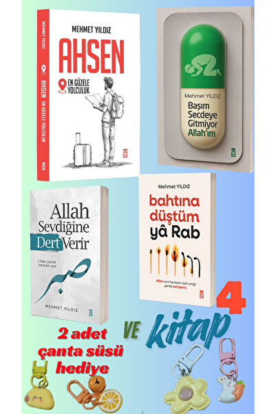Timaş Yayınları Mehmet Yıldız Kitapları Allah Sevdiğine Dert Verir-Bahtına Dü...
