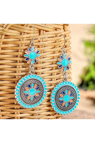 Cristina Serene Γυναικεία Κρεμαστά Σκουλαρίκια Boho