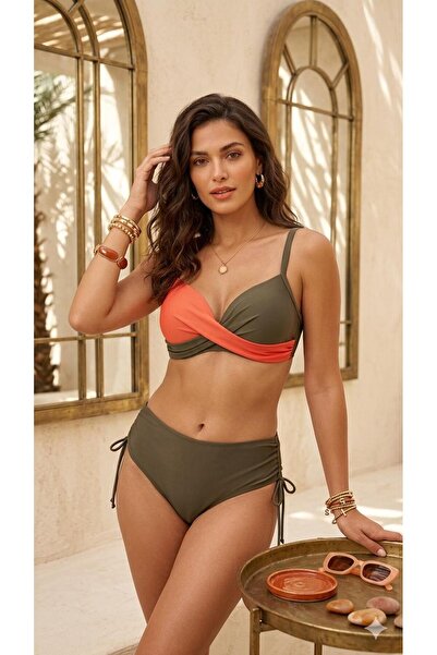 Laura Baresse 2026 New Collection Covered Gathered Bikini Set