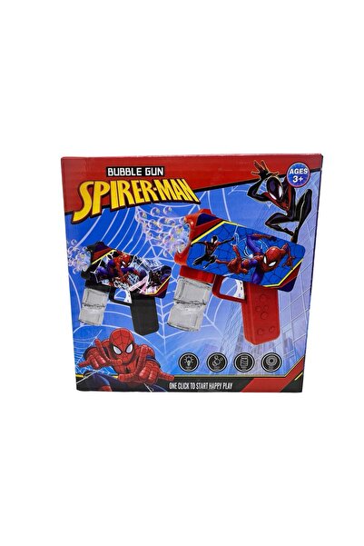 JPT Set lansator automat de bule Spiderman cu LED