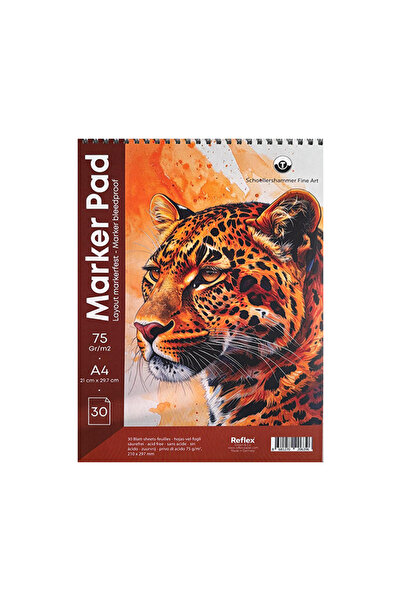 Schoellershammer Sketch Marker Pad Suluboya Blok A4 75gr 30 Yaprak