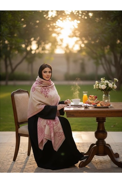 Boho Cashmere shawl - winter scarf, breathable, warm, windproof, thick shawl ...