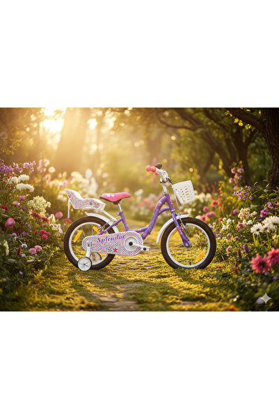Myhomes Bicicleta pentru copii, 12“, Splendor BIC12MOV, Tip frana: Caliper Ma...