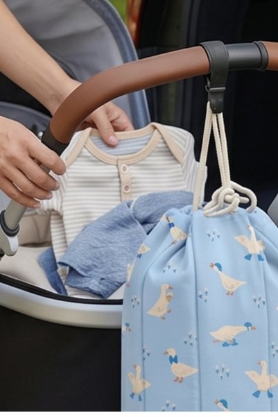 mini cozy Minicozy Dreamy Drawstring Quilted Bag