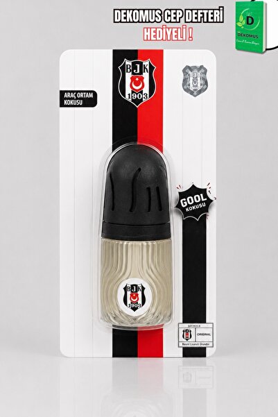 Beşiktaş x Dekomus Lisanslı Cam Araç Ortam "Goool" Kokusu