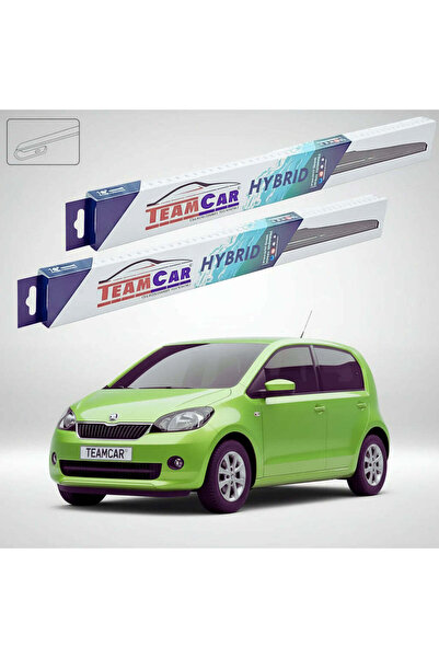 TEAMCAR Skoda Citigo 2011-2012 Ștergătoare |   Set Hibrid Față – TeamCar ®