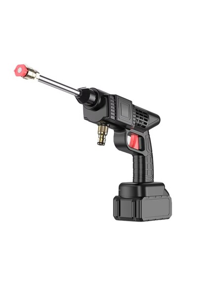 OEM Cordless Pistol-Type Pressure Washer, 2 Rechargeable 48V Batteries, Foam ...