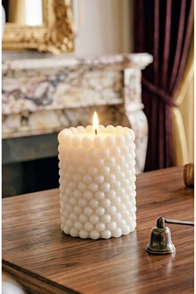 AKLIMDASIN Handmade Kokulu Hediyelik Mum Ev Dekor Salon Süsü Kınalık Düğün Mu...