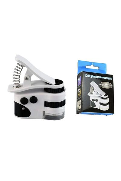 atastore2017 60X Latch Microscope Uv Led Magnifier for Mini Mobile Phone Mode...