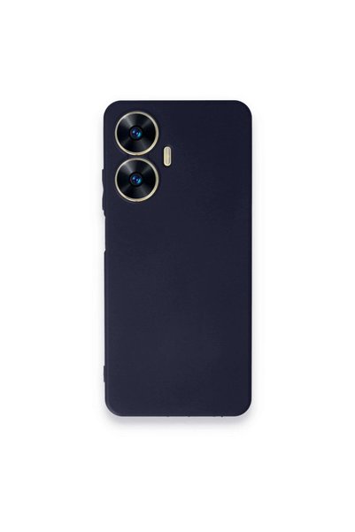 OEM Realme C55 Case First Silicone - Navy Blue