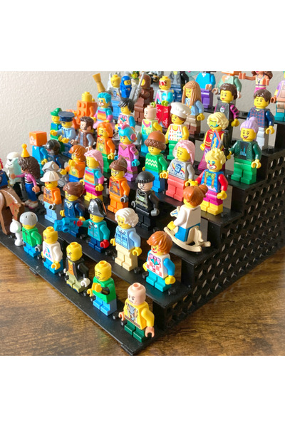 Sitarem Sanal İnternet Mağazacılığı 3D Minifigür Sergileme Standı-7 KATLI- (D...