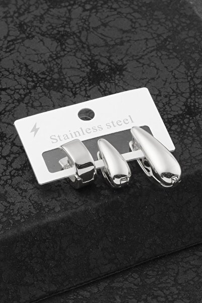 ÖZÇTAKI 316 L Stainless Steel - Anti-Allergic - Non-Tarnish - All Steel - 3-P...