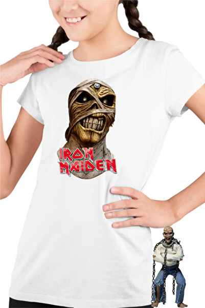 OEM Tricou Copii Fete Iron Maiden Fear of the Dark