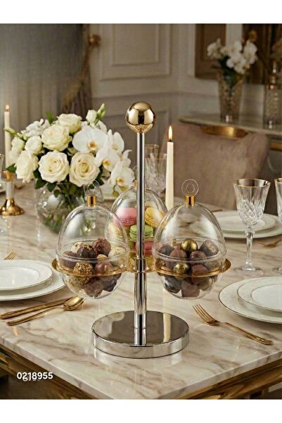OEMS Luxury 3-compartment serving stand
