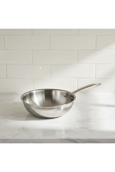 Home Box Glisten Mini Triply Wok - 18 cm