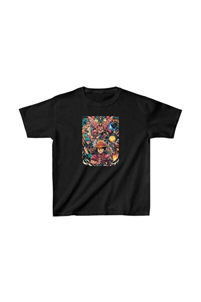 Mariposa Secret Unisex Kids Printed T-Shirt - Black