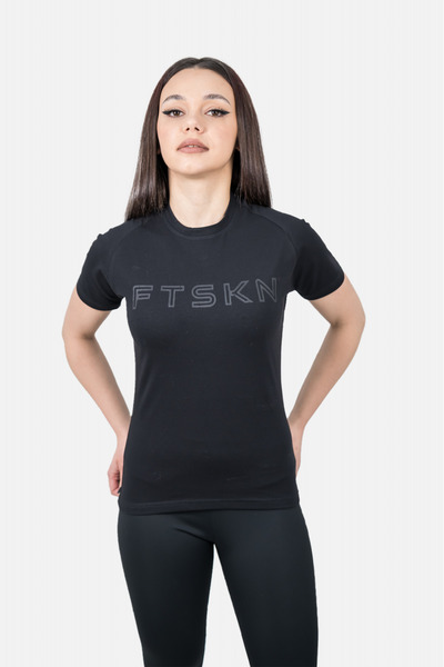 Fitskin Tricou de damă FTSKN Negru