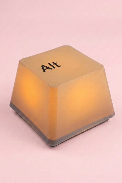 Feny Studio Decorative Table and Night Light with Giant Keyboard Key Design -...