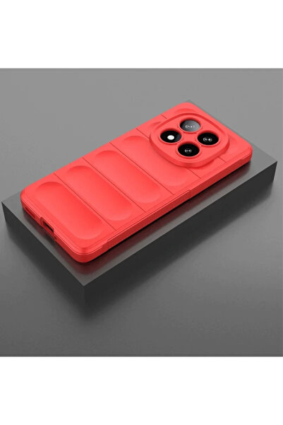 Generic Brand Redmi Note 14 Pro 5g Case Optimum Silicone - Red