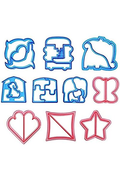 BPA Silk Route - Make Lunchtime Fun with Kids Sandwich Cutter Set - 10 Cute S...