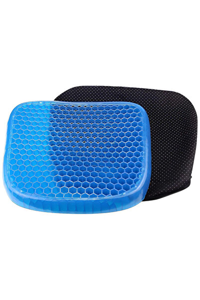 DealsReall Gel Cushion for Chair, Honeycomb Type, Non-slip, for Office and Car